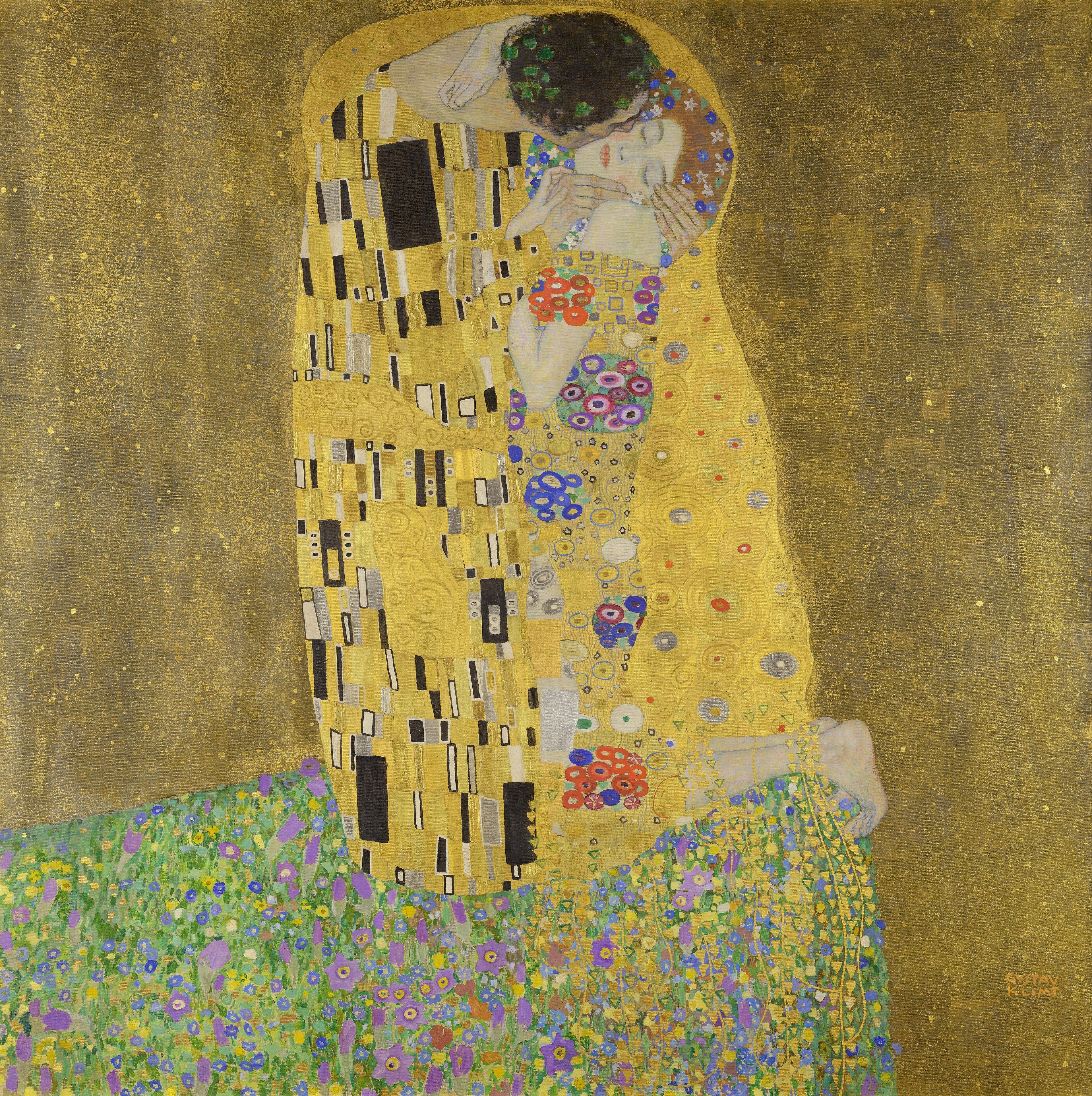 The Kiss fine art print