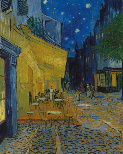 Cafe Terrace at Night fine art print