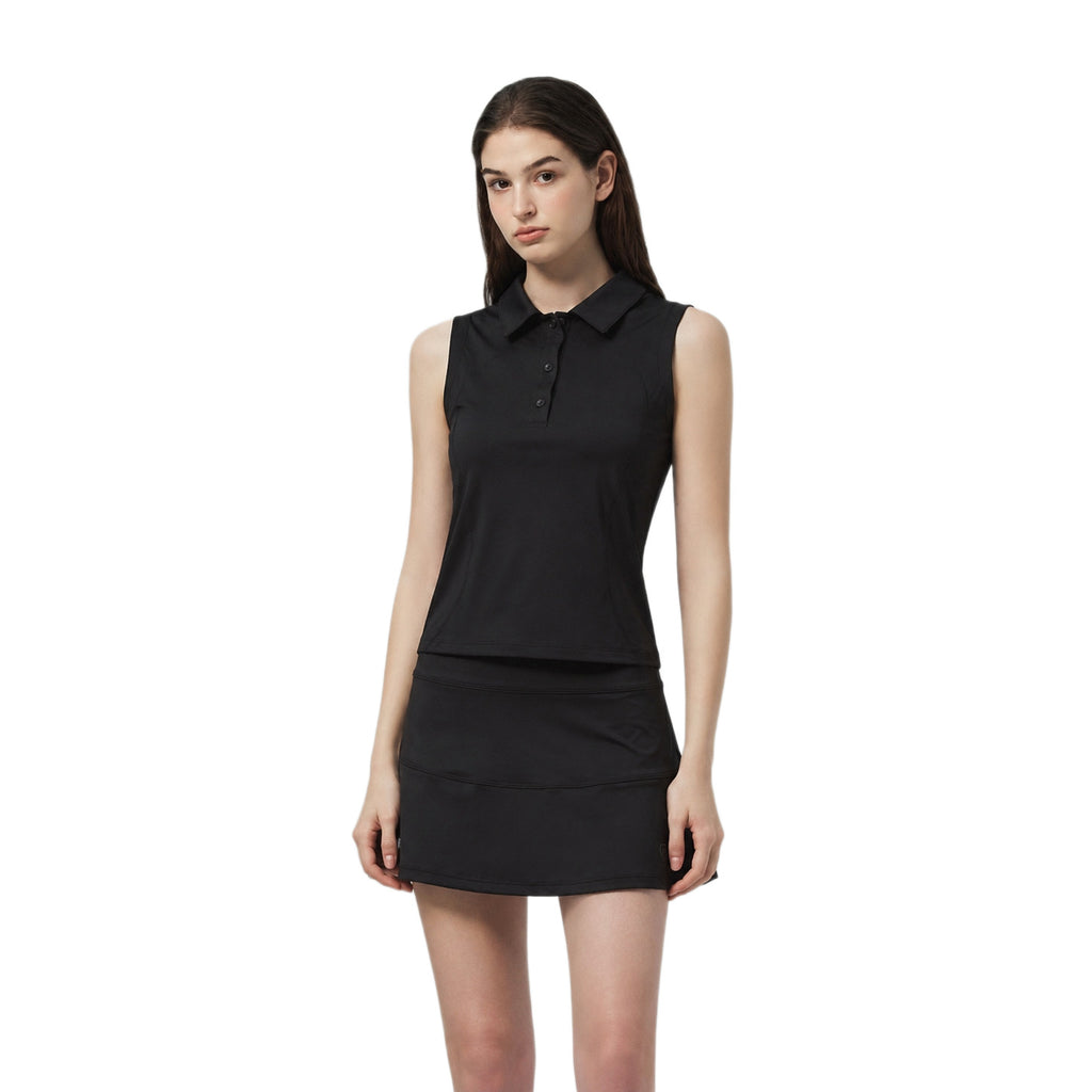 Spring Summer New College Style Tennis Outfit Women's Lightweight Sport Two-Piece Set Fashion Running Golf Set