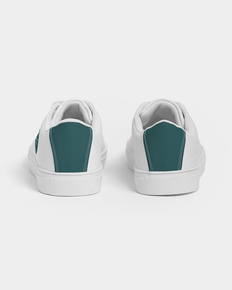 Teal heel counter